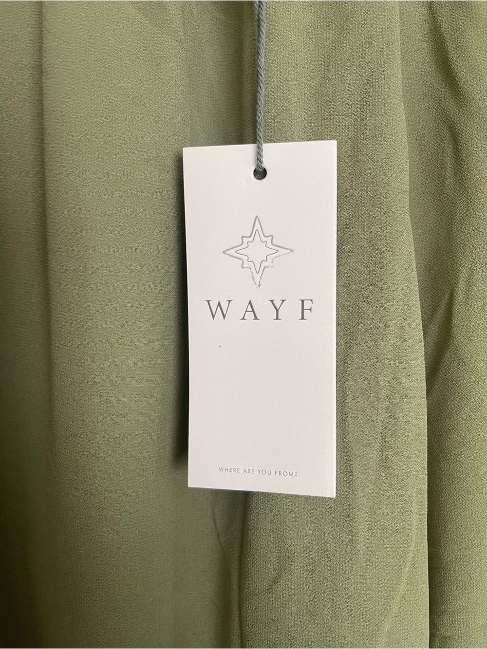 WAYF On Trend Olive Green Ballon/Harem Pants - Picture 5 of 10